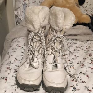 White U.S Polo Snowboots